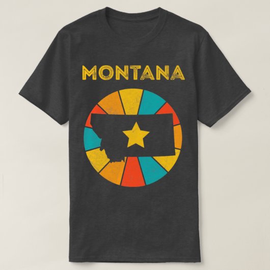 Montana  Distress Souvenir1 T-shirt (Design voorkant)