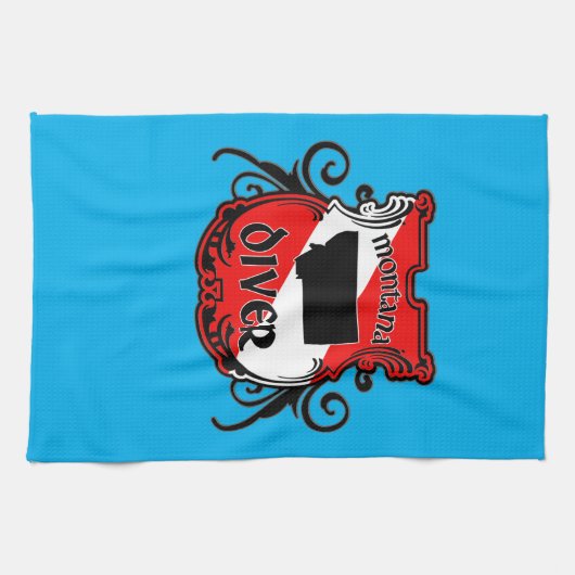 Montana Diver Theedoek (Horizontaal)