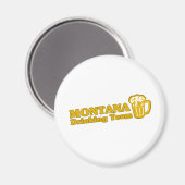 Montana Drink Team t shirten Magneet (Voorkant / Achterkant)