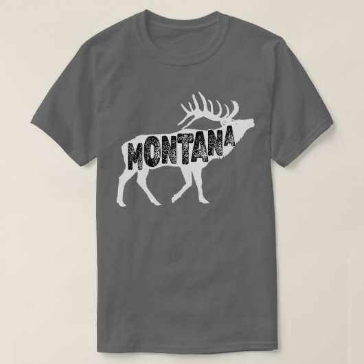 MONTANA ELK T-SHIRT (Design voorkant)