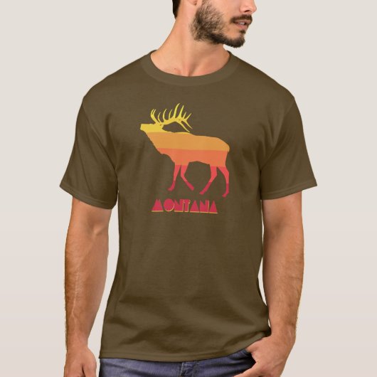 Montana Elk T-shirt (Voorkant)