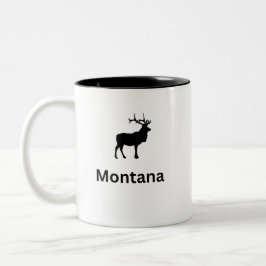 Montana Elk Tweekleurige Koffiemok