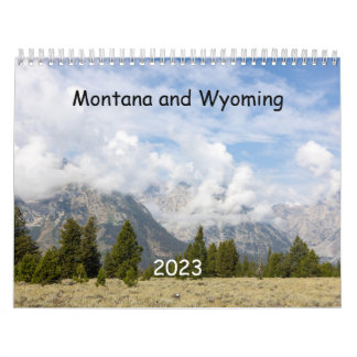 Montana en Wyoming Calendar Kalender