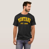 Montana Est T-shirt (Voorkant volledig)