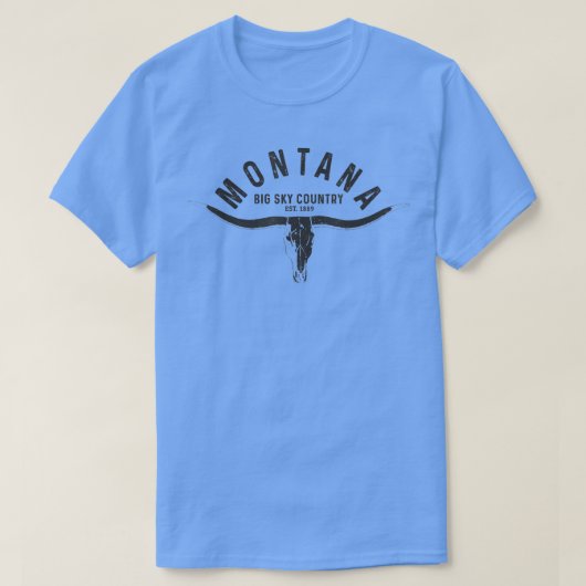 Montana Est T-shirt (Design voorkant)
