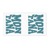 Montana Etiket (Voorkant)