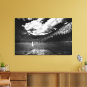 Montana Fisherman Canvas Afdruk (Insitu (Woonkamer))