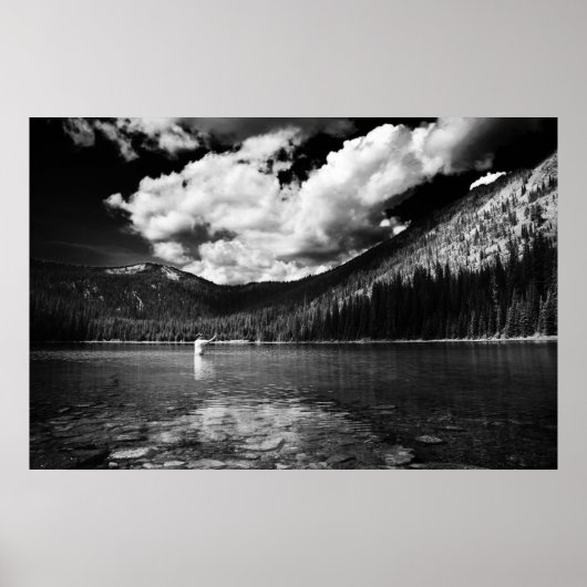 Montana Fisherman Poster (Voorkant)