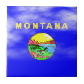 MONTANA FLAG TEGELTJE (Voorkant)