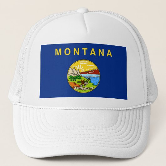 MONTANA FLAG TRUCKER PET (Voorkant)