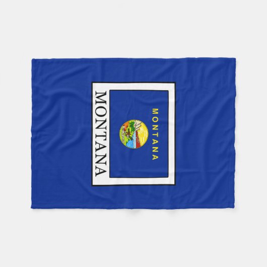 Montana Fleece Deken (Voorkant (Horizontaal))