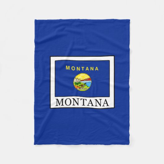 Montana Fleece Deken (Voorkant)