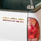 Montana Fly Fishing Bumpersticker (Op Truck)