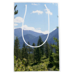 Montana Forest and Mountains Scenic View Medium Cadeauzakje