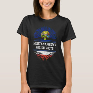 Montana geteeld met Poolse wortels Polen 1 T-shirt