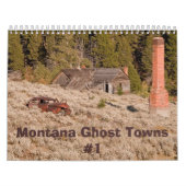 Montana Ghost Towns Agenda #1 Kalender (Hoes)