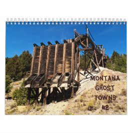 Montana Ghost Towns Agenda #2 Kalender