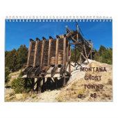 Montana Ghost Towns Agenda #2 Kalender (Hoes)