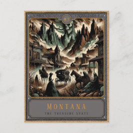 Montana | Gotische kunst Briefkaart