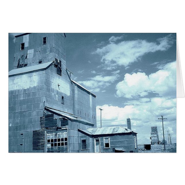 Montana Grain Elevator - Kunst van Kerma (Voorkant Horizontaal)