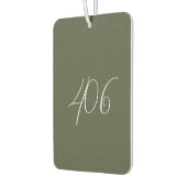 Montana Green met witte netnummer luchtverfrisser (Links)