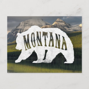 Montana Grizzly Beer briefkaart