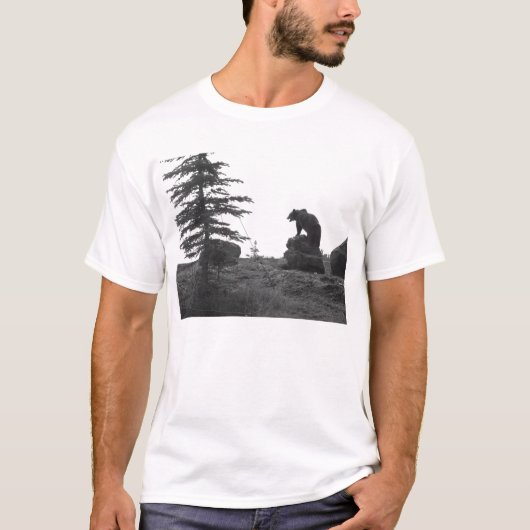 MONTANA GRIZZLY BEER ENCOUNTERS T-SHIRT (Voorkant)