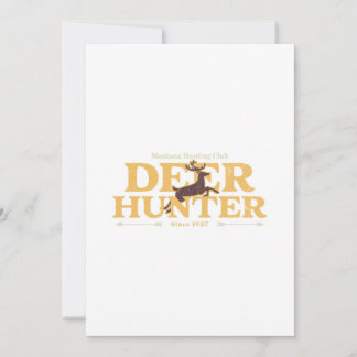Montana Hertenjachtclub Feestdagenkaart