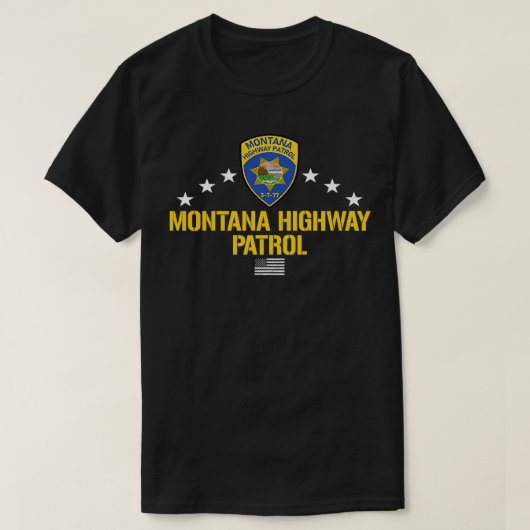 Montana Highway Patrol T-shirt (Design voorkant)