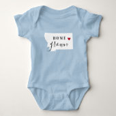 Montana Home Grown State T-shirt (Voorkant)