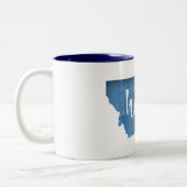 Montana Home Wood Grain Tweekleurige Koffiemok (Links)