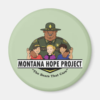 Montana Hope Project magneet (blauwgroen)