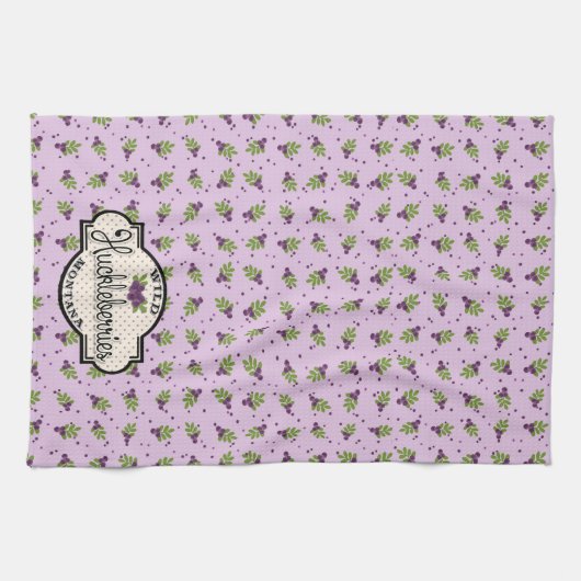 Montana Huckleberry keukenhanddoek (Horizontaal)