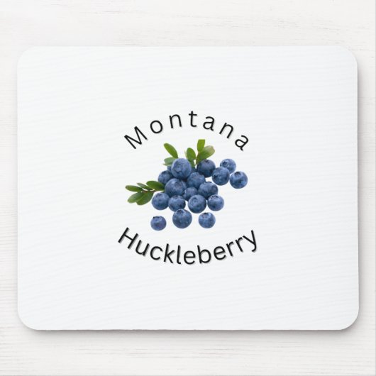 Montana Huckleberry Muismat (Voorkant)