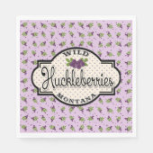 Montana Huckleberry Napkins Servet (Voorkant)