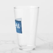 Montana Huis Houtstructuur Glas (Links)