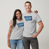 Montana Huis Houtstructuur T-shirt (Unisex)