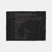 Montana Hunting  Fleece Deken (Voorkant (Horizontaal))