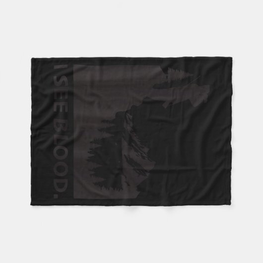 Montana Hunting  Fleece Deken (Voorkant (Horizontaal))