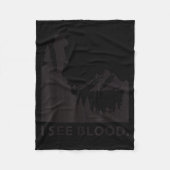 Montana Hunting Fleece Deken (Voorkant)