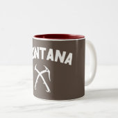 Montana Ice Climate Tweekleurige Koffiemok (Voorkant rechts)