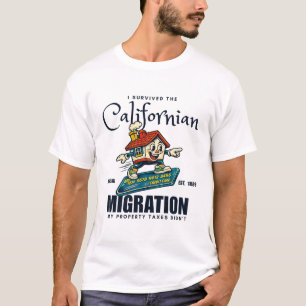 Montana: ik heb de Californische migratie overleef T-shirt