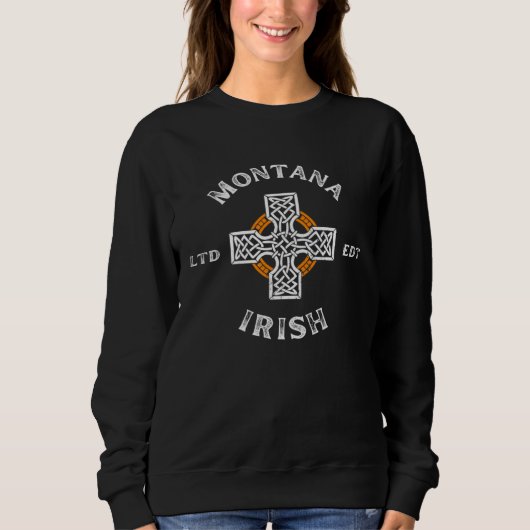 MONTANA Irish American Cross Badge Trui (Voorkant)