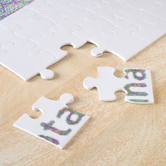 Montana-kaart Legpuzzel (Zijkant)