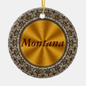 Montana Keramisch Ornament (Voorkant)
