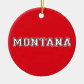 Montana Keramisch Ornament (Voorkant)