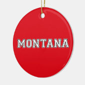 Montana Keramisch Ornament (Links)
