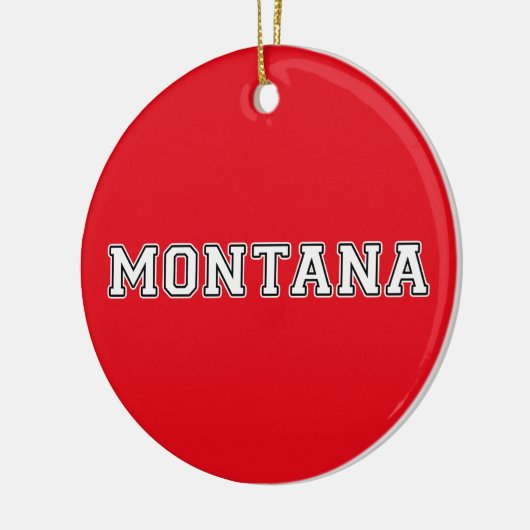 Montana Keramisch Ornament (Links)