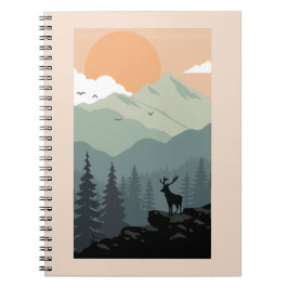 Montana Landscape Art  foto's Oud Esthetisch Notitieboek