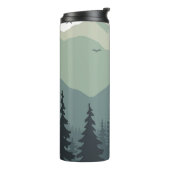 Montana Landscape Art foto's Oud Esthetisch Thermosbeker (Gedraaid links)